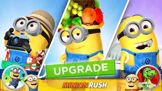 Upgrade Minions Tourist Vacationer Cupid amp Agent Prize Pod Minion Rush Despicable Me gameplay [upl. by Hamlani]