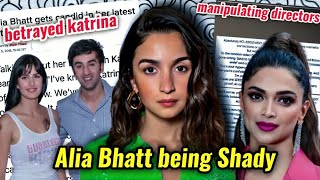 ALIA BHATT MANIPULATED KATRINA KAIF BY PRETENDING TO BE HER FRIEND [upl. by Tirzah]