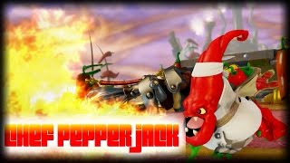 Skylanders Trap Team  Chef Pepper Jack Boss Battle Rayman Music [upl. by Zack557]