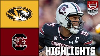 Missouri Tigers vs South Carolina Gamecocks  Full Game Highlights  ESPN College Football [upl. by Jenesia]