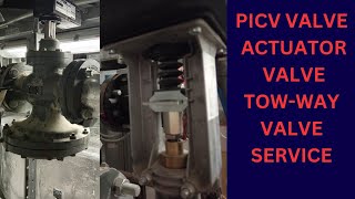 HVAC  Actuator valve  TOWWAY valve  honnywell  PICV  SERVICE [upl. by Asatan]