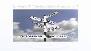 1 Understanding 21st Century Qualitative Research [upl. by Yenhoj]