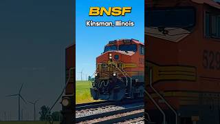 BNSF Intermodal Rumbling Through Kinsman [upl. by Ymot]