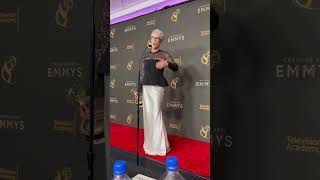 Jamie Lee Curtis on Completing the EGOT After Her Emmys Win [upl. by Hartzke359]