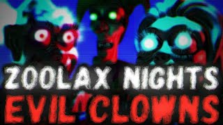 Zoolax Night Evil Clowns ЗЛЫЕ КЛОУНЫ Р ANDROID GAMEPLAY [upl. by Eonak434]