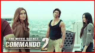 Vidyut Jammwals Stunning Action Climax  Commando 2  Movie Scenes  Deven Bhojani  Esha Gupta [upl. by Ainerol]