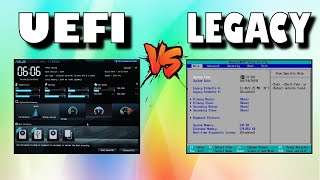 Difference Between Legacy vs UEFI Bios  Which is Better [upl. by Sadowski429]