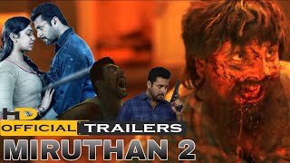 Daring Rakhwala Part 2 Miruthan 2  Official Trailer 2022  Jayam Ravi  Lakshmi Menon [upl. by Dur]