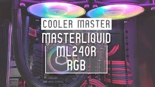 แกะกล่องพรีวิว  Cooler Master MasterLiquid ML240R RGB ชุดน้ำปิดไฟฟรุ้งฟริ้ง [upl. by Anomas]