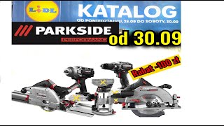 Katalog Parkside Performance  Pilarka 40 V Zagłębiarka 20 V Frezarka 20 V [upl. by Emylee922]