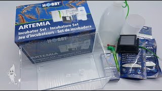 Aquaplantsonline  Unboxing Hobby Artemia Incubator Set [upl. by Jarrow205]