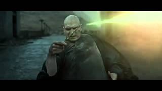 Harry Potter vs Lord Voldemort Final Battle  Harry Potter and the Deathly Hallows Part 2 [upl. by Llirret528]