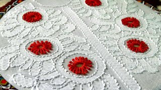 Shadow and Mirror work easy hand embroidery stitch [upl. by Jochebed]