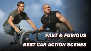 Fast amp Furious Top 10 Car Action Scenes [upl. by Moorish]