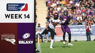 Rhein Fire  Frankfurt Galaxy  Highlights  Week 14  Season 2023 [upl. by Janyte]