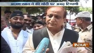 Exclusive SP politician Azam khan Speaks with India TV [upl. by Crandall]