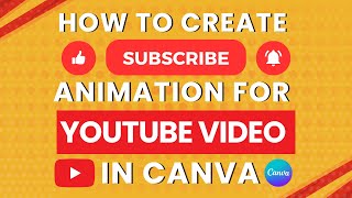 Creating Stunning Like Share and Subscribe Button Animation for YouTube Using Canva [upl. by Koziel]