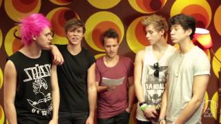 5SOS answers your Twitter questions [upl. by Herve]