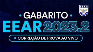 Gabarito EEAR 20232 Correção de Prova Ao Vivo [upl. by Stefa647]