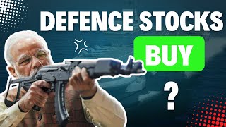 DEFENCE STOCK BUY [upl. by Swetlana286]