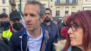 Manif 8 janvier montpellier révolté Denis Agret 20milles personnes du jamais on emmerde Macron [upl. by Atiuqahc]