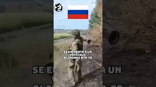 Soldado ruso enfrenta un BTR70 soviético 🗿 [upl. by Annaicul137]