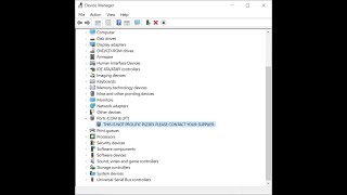 How to fix the Prolific USB to Serial driver on Windows 11 [upl. by Banna]