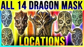 Skyrim All 14 Dragon Priest Mask Locations In Special Edition amp DLC Dragonborn TOP 10 Best Masks [upl. by Belayneh]