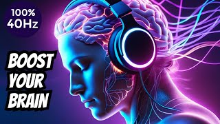 40hz Binaural Beats Brain Waves for Studying and Concentration Increase Brain PowerImprove Memory [upl. by Anauqahc]