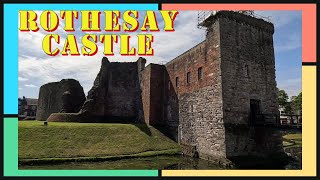 Rothesay Castle Isle of Bute Scotland [upl. by Irod130]