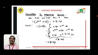 Properties of Laplace Transform snsinstitutions snsdesignthinkers designthinking snsct [upl. by Bacchus]