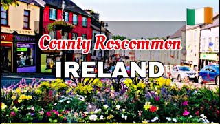 Roscommon County Ireland 4k Revolution Town Tour longford to Roscommon 29 Km Drive ireland [upl. by Benedicta982]