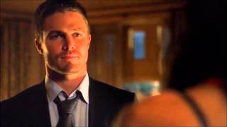 Arrow  Oliver and Thea Scene 102 I was dead [upl. by Clary]