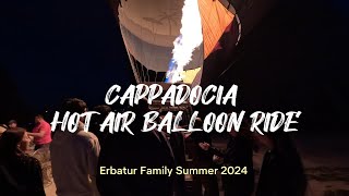 Cappadocia Hot Air Balloon Ride  Full Video [upl. by Donn]