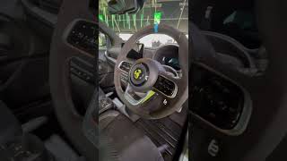 Abarth 595e  Interior quality changes [upl. by Eciuqram480]