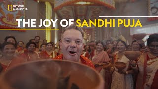 The Joy of Sandhi Puja  India’s Mega Festivals  हिन्दी  S1 E6  Nat Geo [upl. by Shivers]