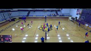 Bloomfield High School vs Woodland Cardinals Womens Varsity Volleyball [upl. by Atalante]