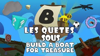 Finir les quêtes sur build a boat for Treasure [upl. by Verada668]