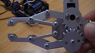 Comando pinza robotica con Arduino [upl. by Bowrah]