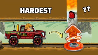 I PASSED THE HARDEST MAP 🤯 15 EASY to HARD Challenges  Hill Climb Racing 2 [upl. by Alesig]