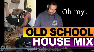 Old School 80s90s HOUSE music LIVE MIX DJ Derek Ice [upl. by Frankie744]