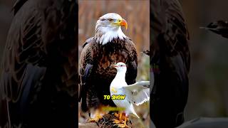 Seagull vs bald Eagles youtubeshorts shorts arcticanimal facts seagulls baldeagle [upl. by Eiresed]