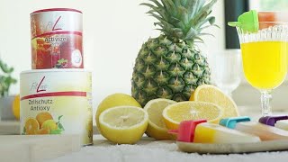 Activize and Zellschutz Popsicles Recipe  FitLine [upl. by Fogarty]