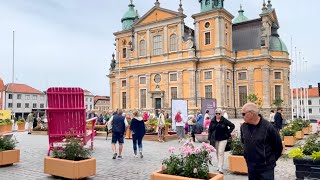 Swedish city walks Kalmar Historic seaside town on the east coast of Småland [upl. by Everest]