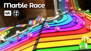 Marble Races 3Race Championship  marbles marblerace marblerun blender animation [upl. by Esmerolda]