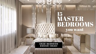 15 luxury master bedroom interior designs amp latest decorating ideas [upl. by Nahtaneoj]