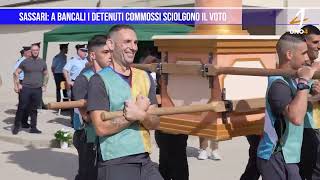 Sassari a Bancali i detenuti commossi sciolgono il voto [upl. by Haras]