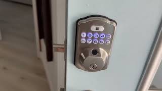 Veise fingerprint keyless door lock [upl. by Cloris]