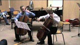 Barriere III Allegro prestissimo for 2 cellos [upl. by Biel]