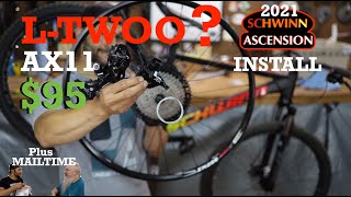 LTWOO AX11 Groupset Install on the 2021 Ascension plus Mailtime [upl. by Nahtnoj]